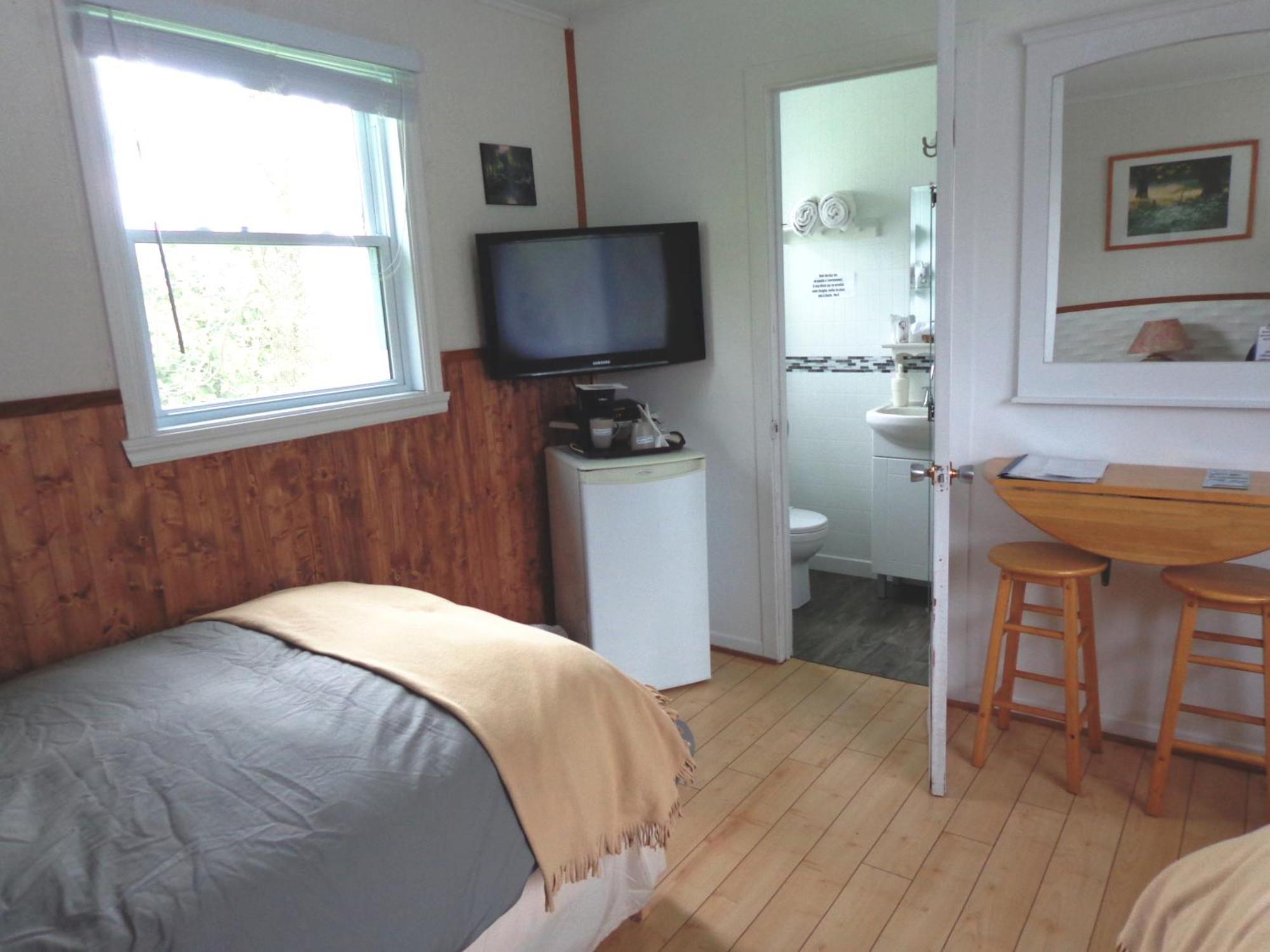 Motel Des Deux Lacs Waterloo Kamer foto